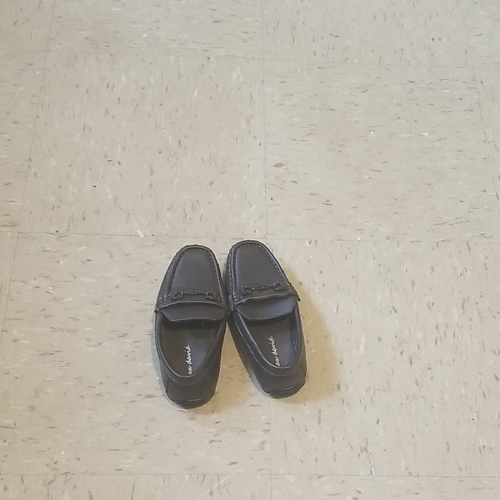 Black Leather Loafers